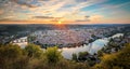 Cahors landscape Royalty Free Stock Photo