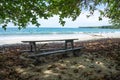 Cahuita Beach, Costa Rica National Park Royalty Free Stock Photo