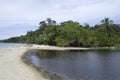 Cahuita National Park beach, Costa Rica Royalty Free Stock Photo