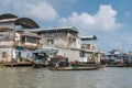 Action on Kinh 28 canal in Cai Be, Mekong Delta, Vietnam