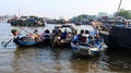 Vietnam travel Cai Rang floating market in Can Tho, Viet Nam