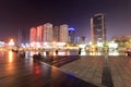 Cai wai wai square of shenzhen city night sight