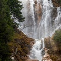 Cailor waterfall, Maramures county, Romania Royalty Free Stock Photo