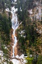 Cailor waterfall, Maramures county, Romania Royalty Free Stock Photo