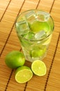 Caipirinha and copyspace Royalty Free Stock Photo