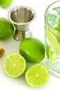 Caipirinha and copyspace Royalty Free Stock Photo