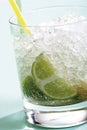 Caipirinha drink, close-up Royalty Free Stock Photo