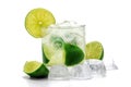 Caipirinha drink Royalty Free Stock Photo