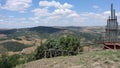 Cairano - Organi a vento sulla vetta di Borgo Castello