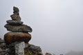 Cairn atop Inca Trail Pass