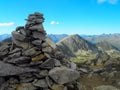 Cairn in the Mountains of Besiberri Massif