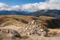 Cairn in Nelson Lakes National Park Royalty Free Stock Photo