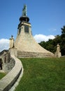 Cairn of Peace, Memorial at the Austerlitz, sculpture symbolizing Russia, Slavkov u Brna, Moravia, Czech Republic