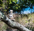 Cairn or Pile of Seven Stones Marking the Trail