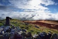 Low Clouds over the Bassenthwaite valley Royalty Free Stock Photo