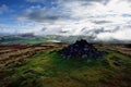 Low Clouds over the Bassenthwaite valley Royalty Free Stock Photo