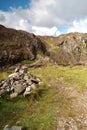 Cairn to Haystacks Royalty Free Stock Photo