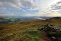 Cairn on Wansfell Pike Royalty Free Stock Photo