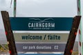 Cairngorm Mountain Scotland Sign