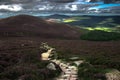Cairngorms National Park. Route back from Clachnaben in Glen Dye, Aberdeenshire, Scotland