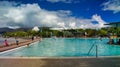 Cairns, Australia, city view, municipal pool near ocean, local attraction