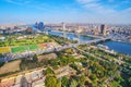 Cairo aerial cityscape, Egypt Royalty Free Stock Photo