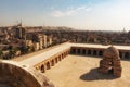 Ibn Tulun Mosque in the Islamic quarter of Cairo, Egypt Royalty Free Stock Photo