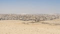 panorama of cairo. of the rooftops of modern Giza. Poor neighborhoods in Cairo. Egypt. cairo cityscape view