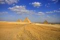 Pyramids of Giza. Cairo, Egypt.