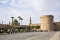 CAIRO, EGYPT - DECEMBER 29, 2021: The Burj al-Muqattam, a large tower of Cairo Citadel in Cairo Royalty Free Stock Photo