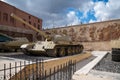 Cairo Egypt December 2021 Egyptian military t55 tank exhibited at the national military museum in cairo Royalty Free Stock Photo