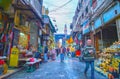 The arabian market in center of Cairo, Egypt Royalty Free Stock Photo