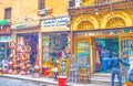 The shopping in old Cairo, Egypt Royalty Free Stock Photo