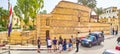 Panorama of Coptic museum in Cairo, Egypt Royalty Free Stock Photo