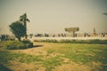 Cairo, egypt, february 25, 2017: view at cairo citadel Royalty Free Stock Photo