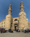 CAIRO, EGYPT - JANUARY 29, 2019: Bab Zuweila gate in Cairo, Egy Royalty Free Stock Photo