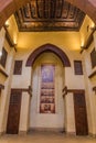 CAIRO, EGYPT - JANUARY 28, 2019: Interior of the Saint George church and monastery in the coptic part of Cairo, Egy