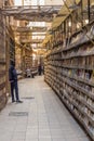 CAIRO, EGYPT - JANUARY 28, 2019: Street bookstore in the coptic part of Cairo, Egy Royalty Free Stock Photo