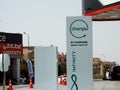 Cairo, Egypt, June 9 2023: EV charging station outdoors in Egypt for EV car or electric vehicle, Eco-friendly alternative
