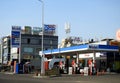 Cairo, Egypt, June 28 2023: Mobil gas and oil station, a petrol gas station of Mobil ExxonMobil corporation for global petroleum