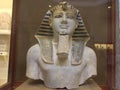 King Thutmose III Face Statue at the Egyptian Museum