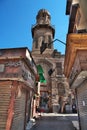 Cairo, Egypt - 05 Mar 2017. The mosque on the old street of arabish Cairo, Egypt Royalty Free Stock Photo