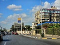 Cairo, Egypt, March 23 2024: Mobil gas and oil station, a petrol gas station of Mobil ExxonMobil corporation for global petroleum