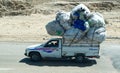 Private goods transport vehicle in Cairo. Egypt