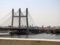 The Rod El Farag Axis Tahya Misr Masr Bridge, the world's widest cable-stayed bridge according to Guinness