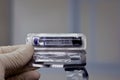 Lantus (insulin glargine injection) 100 Units cartridge for diabetic patients Royalty Free Stock Photo