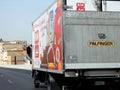 Cairo, Egypt, May 21 2023: PALFINGER truck large vehicle of BIM market Egypt for logistics and delivery goods and merchandises to Royalty Free Stock Photo