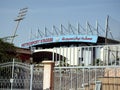 Cairo, Egypt, May 10 2023: Petrosport Stadium multi-use stadium with an all-seated capacity of 16k, completed in 2006, home for