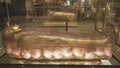 CAIRO, EGYPT- SEPTEMBER, 26, 2016: gilded sarcophagus of queen tjuya in cairo