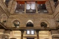 Cairo, Egypt - September 16, 2018: Inside Abu Serga church. Saints Sergius and Bacchus Church, also known as Abu Serga, in Coptic Royalty Free Stock Photo